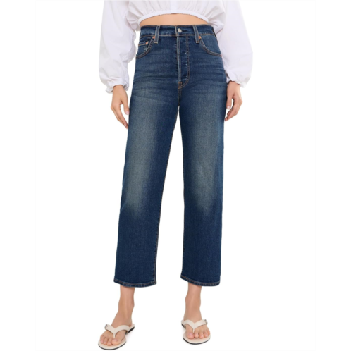Womens Levis Womens Ribcage Straight Ankle