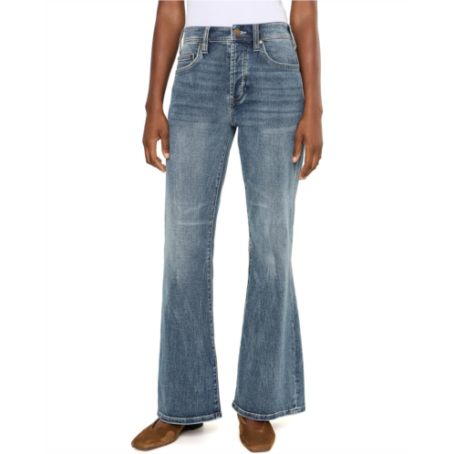 Liverpool Los Angeles Dakota Mid-Rise Loose Flare Jeans