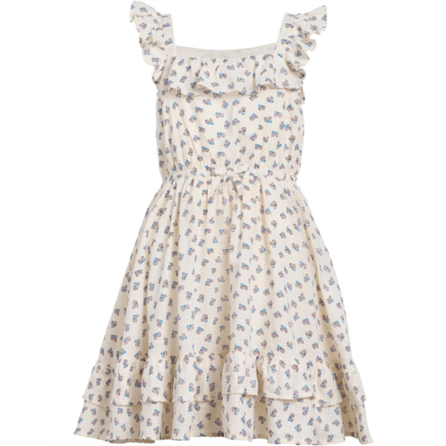 Janie and Jack Ditsy Dobby Dress (Toddler/Little Kid/Big Kid)