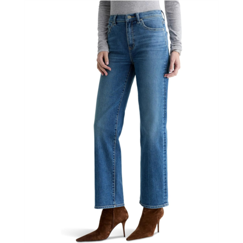 AG Jeans Brinley Mid-Rise Straight in Rewind