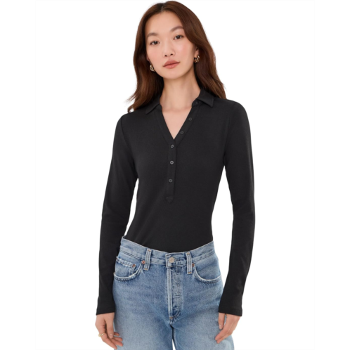 Womens NICZOE Perfect Knit Rib Polo