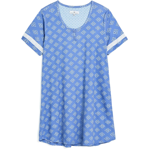 Womens Karen Neuburger Plus Size Henley Sleepdress