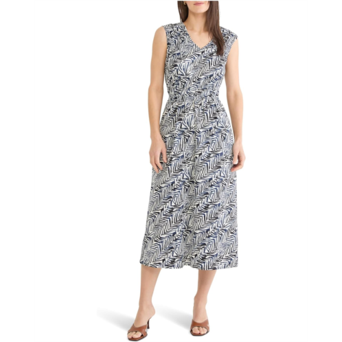 Womens NICZOE Petite Inked Lines Dierdre Dress