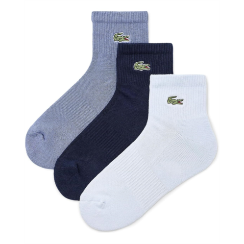 Mens Lacoste 3-Pack Ankle Socks