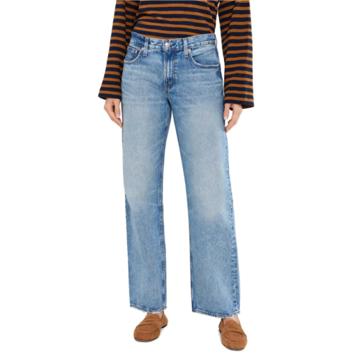 Womens Madewell The Low-Rise Loose Jean in Raebrook