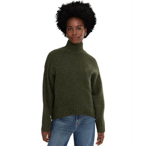 Madewell Fluffy Wool Balham Hi-Low Turtle