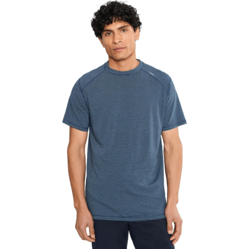 Mens tasc Performance Carrollton Tee - Mini Stripe