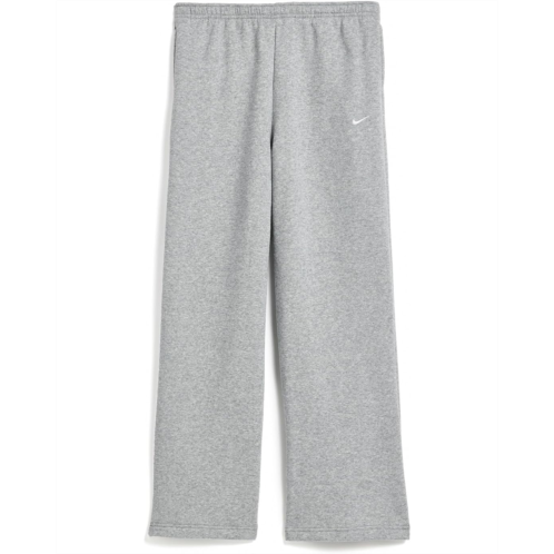 Girls Nike Kids Sportswear Studio Fleece Open Hem Pants (Big Kid)