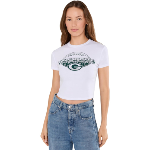 Womens Junk Food Clothing NFL Green Bay Packers Repeat Baby Tee