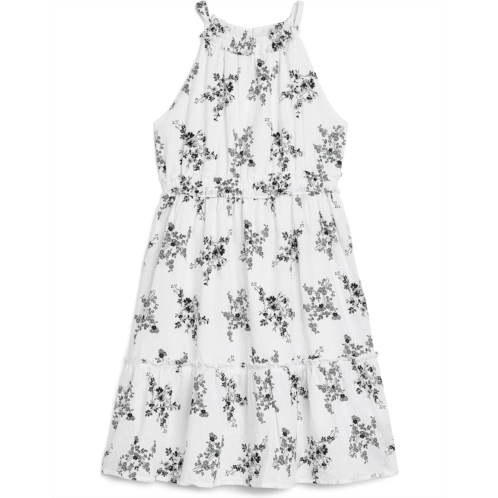 Girls Janie and Jack Floral Halter Dress (Infant/Toddler/Little Kid/Big Kid)