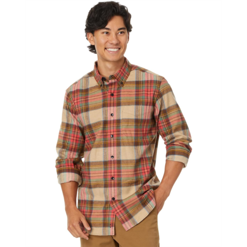 L.L.Bean Mens LLBean Scotch Plaid Flannel Traditional Fit Shirt