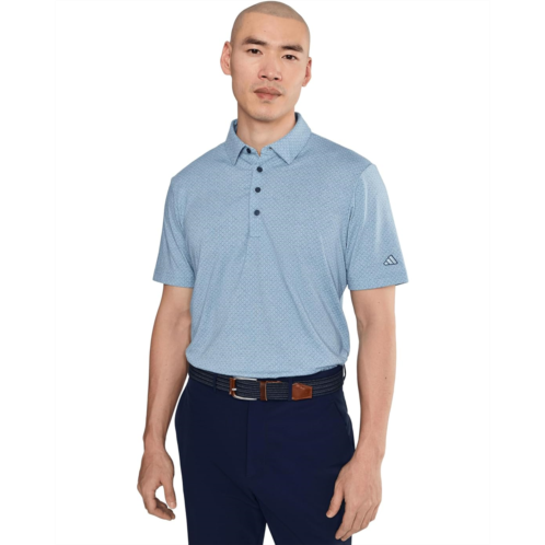 Mens adidas Golf Ultimate365 Go-To Print Polo Shirt