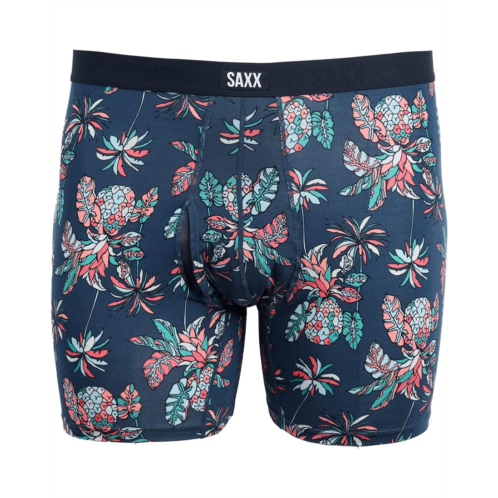Mens SAXX UNDERWEAR Vibe Xtra Soft Comfort Boxer Brief Fly