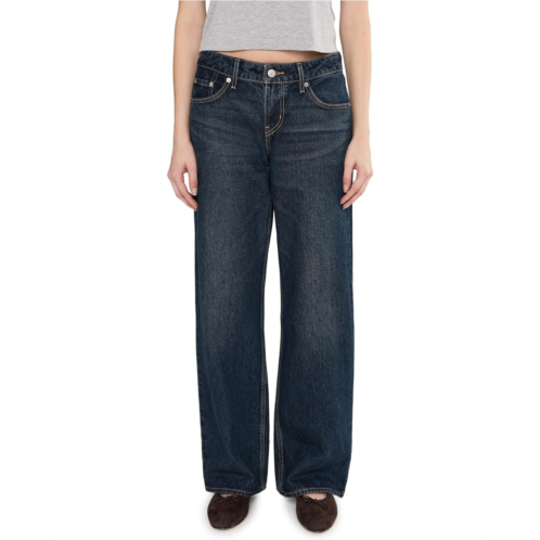 Womens Levis Premium Low Loose