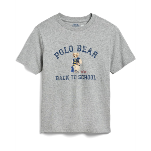 Boys Polo Ralph Lauren Kids Polo Bear Cotton Jersey Tee (Toddler/Little Kid)