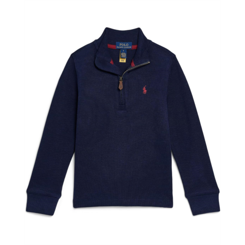 Boys Polo Ralph Lauren Kids Estate-Rib 3/4 Zip Pullover (Toddler/Little Kid)