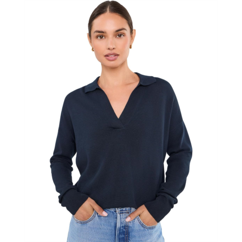Polo Ralph Lauren Womens Lauren Ralph Lauren Cotton-Modal Polo Sweater