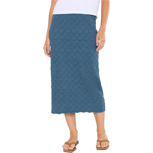 Womens Eileen Fisher Petite Bubble Jacquard Straight Skirt