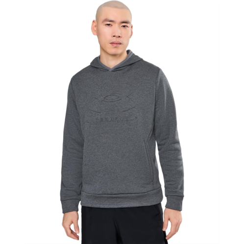 Mens Under Armour Armour Fleece Twist Embossed Hoodie