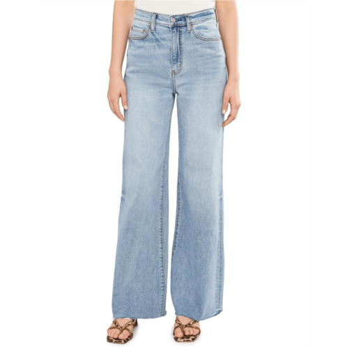 Womens DAZE Far Out High-rise Wide Leg In Fools Gold