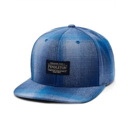Pendleton Plaid Flat Brim Hat