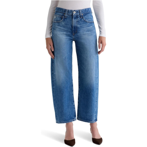 Womens AG Jeans Hattie High Rise Barrel In Candid