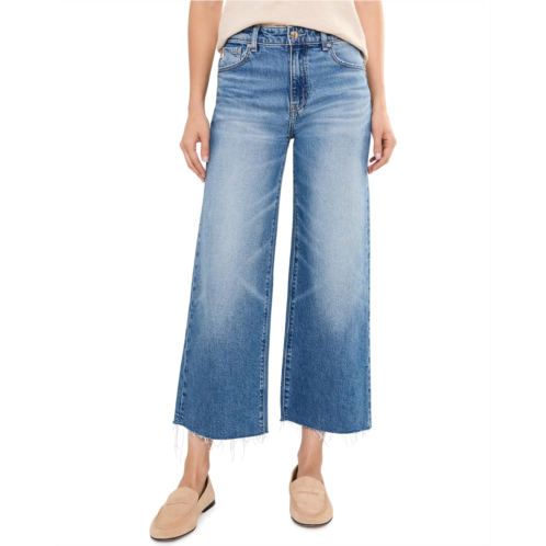 Womens AG Jeans Saige Wide Leg Crop Mid-Rise Fit Jeans
