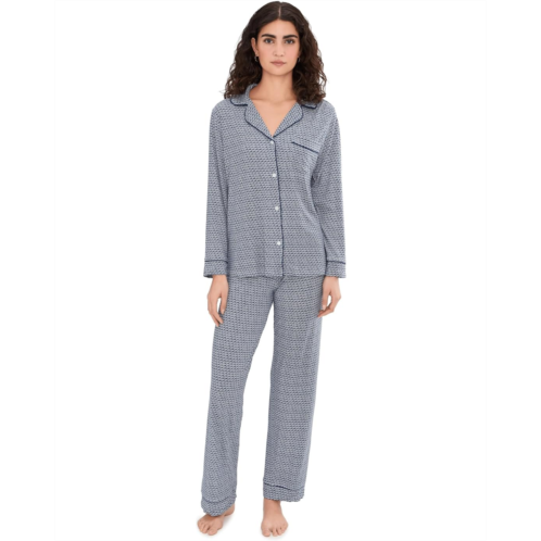 Womens Eberjey Gisele Printed Long Pj Set