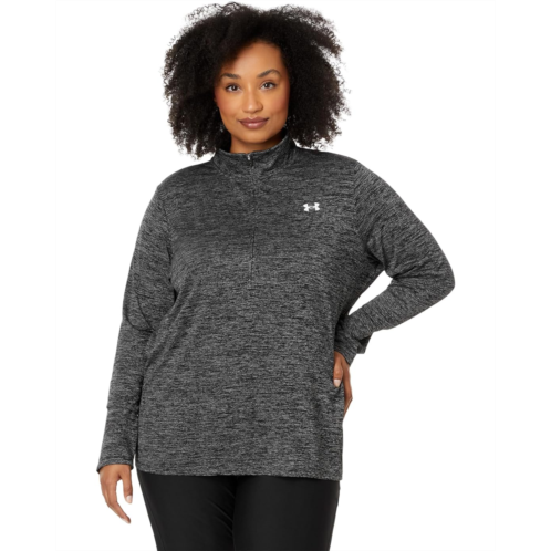 Under Armour Plus Size Tech 1/4 Zip Twist