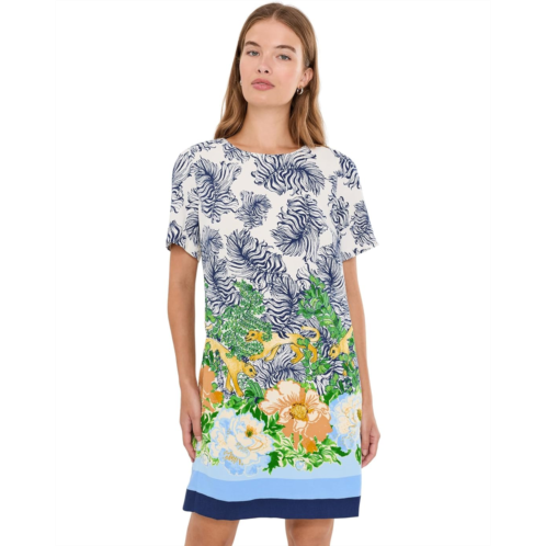 Womens Lilly Pulitzer Edita Short Sleeve Shift