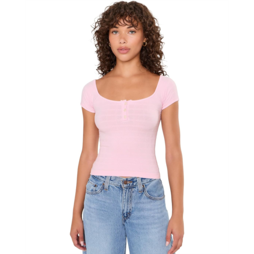 Womens Free People So Soft Smls Henley