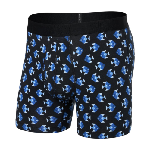 Mens SAXX UNDERWEAR Droptemp Cooling Cotton Boxer Brief Fly