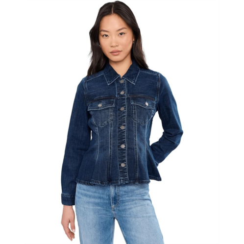 Liverpool Los Angeles Petite Fit And Flare Denim Trucker Jacket