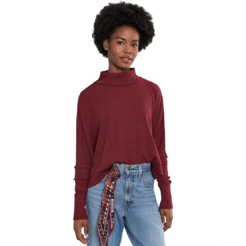 Womens Free People We The Free Moon Daisy Tuttleneck Twofer