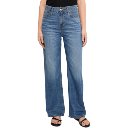 Womens Madewell Wholesale Excl Airy Perfect Vintage Wide in Solstice Wash