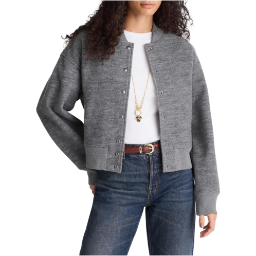 Womens Madewell Coho Zip Bomber Jacket