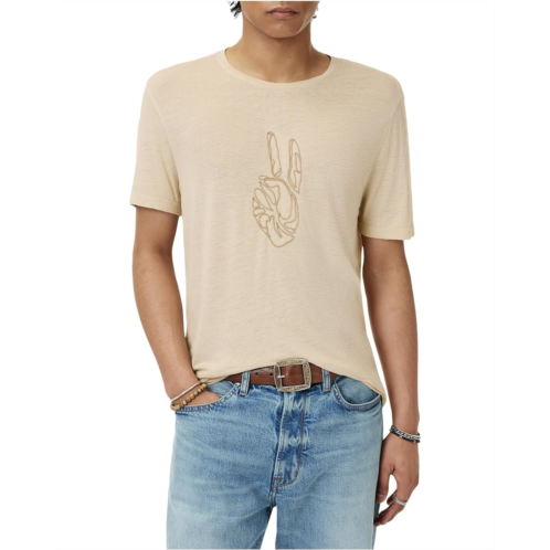 Mens John Varvatos Cording Peace Tee KG6971F25