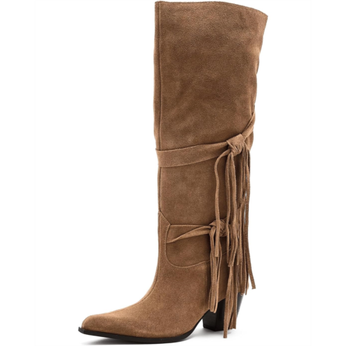 Free People Fast Lane Fringe Boots