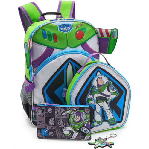 BIOWORLD Kids Buzz Lightyear Kids Four-Piece School Backpack