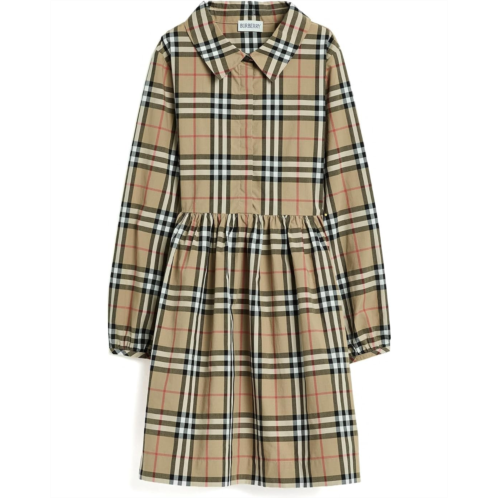 Girls Burberry Kids Winifred Check Dress (Toddler/Little Kid/Big Kid)