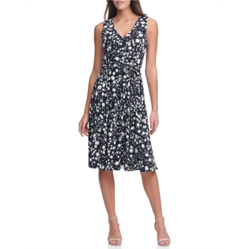 Tommy Hilfiger Daisy Tie-Waist Midi