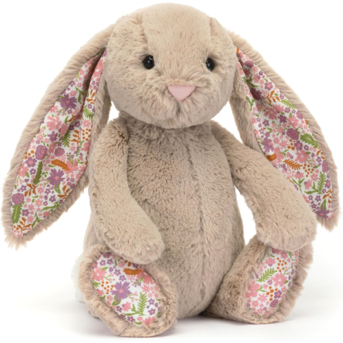 Jellycat Blossom Beige Bunny Petal Stuffed Animal Medium