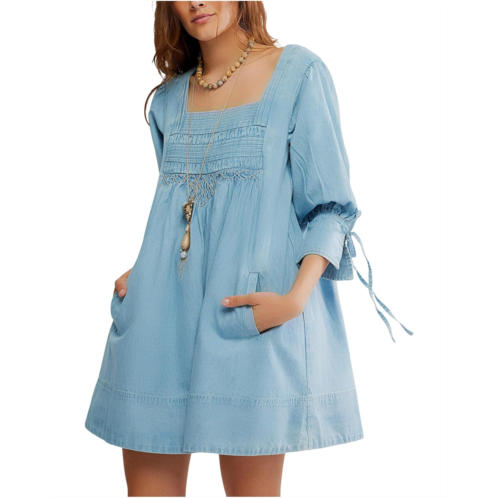 Free People Sonora Denim Mini Dress