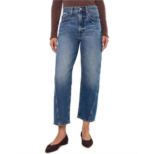 Womens DAZE Westward High-Rise Seamed Barrel in Authentic