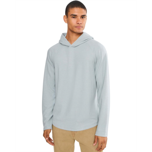Mens Vince Broken Twill Pull-On Hoodie