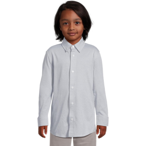 Johnston & Murphy Kids Boys Xc Flex Stretch Long-sleeve Shirt (Big Kid)