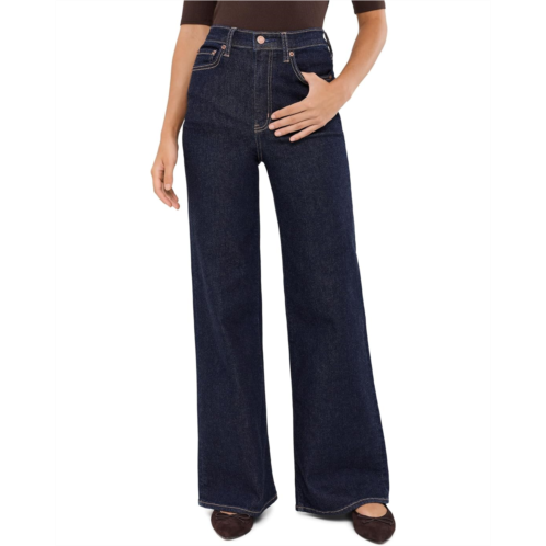 Womens DAZE Far Out High-Rise Wide Leg in Lume