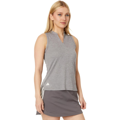 Adidas Golf Ultimate365 Textured Sleeveless Polo