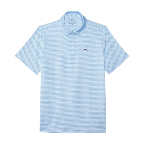 Vineyard Vines Kids Boys Printed Sankaty Polo(Toddler/Little Kids/Big Kids)