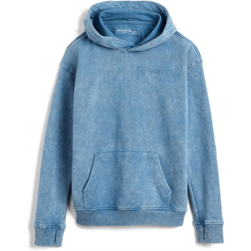 Boys abercrombie kids Sunfaded Pullover Hoodie (Big Kids)